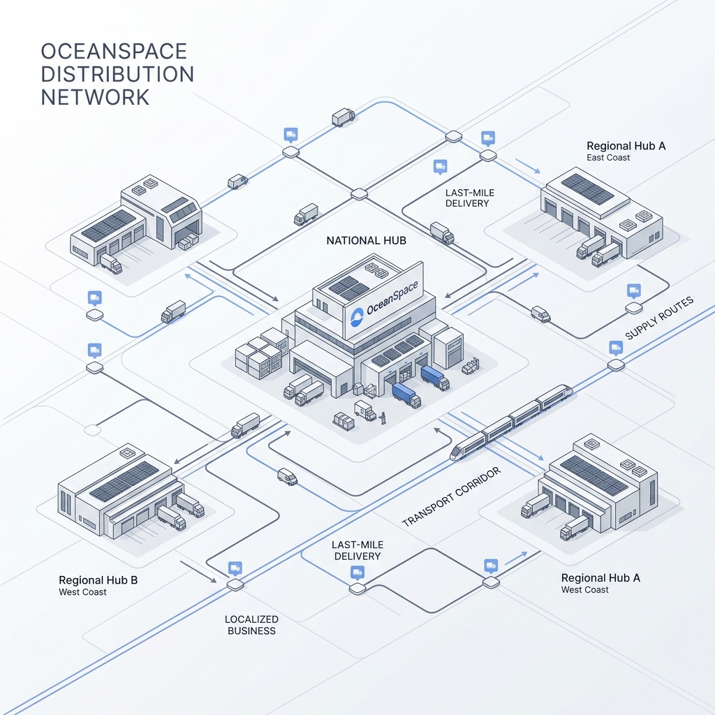 Ocean Space Dashboard Interface